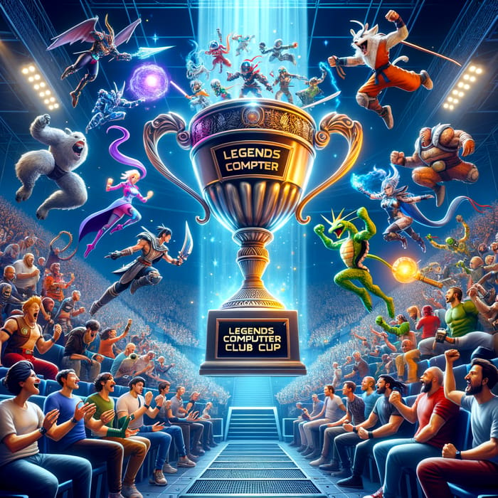 Legends Computer Club Cup: Epic Gaming Arena Battle