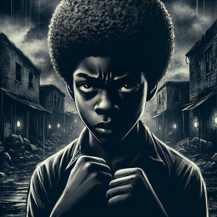 Dark and Gritty Afro-Caribbean Boy Seeking Revenge