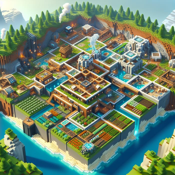Minecraft Base Building Ideas - Crafting, Mining & Farming Inspiration