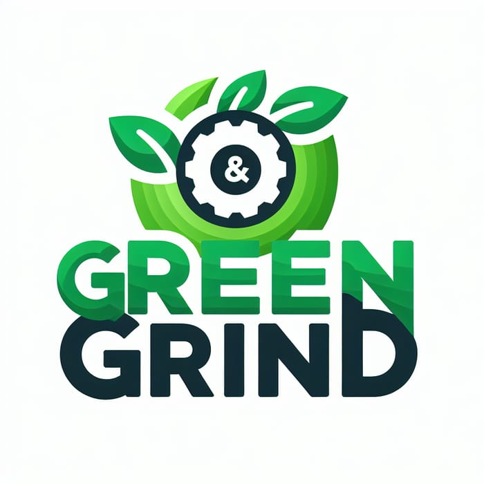 Green & Grind Logo Design | Nature-Inspired Professional Branding