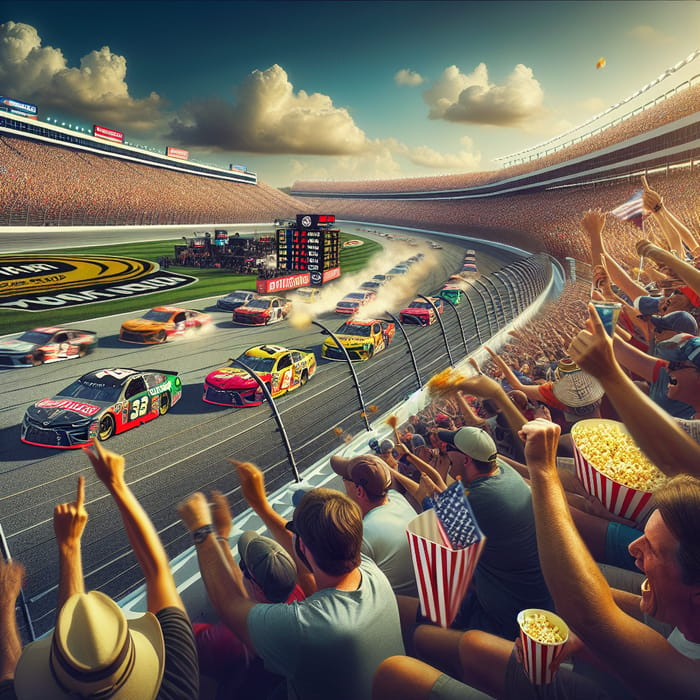 Exciting NASCAR Race | Ultimate Show of Speed and Skill