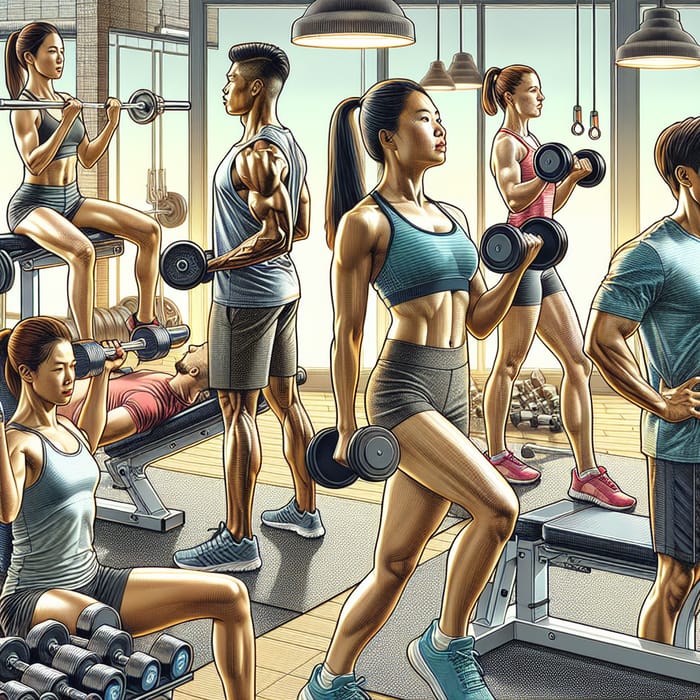 Effective Shoulder Workout Exercises | Gym Illustration