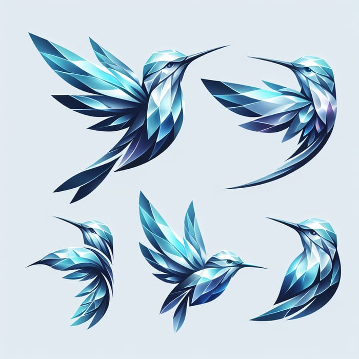 Captivating Crystal Birds Logos: Elegant and Unique Designs