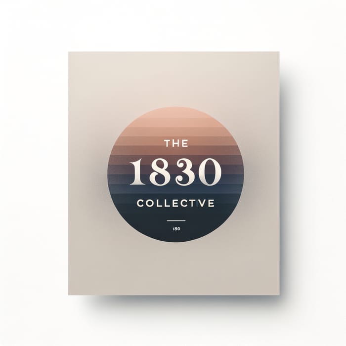 The 1830 Collective | Modern Gradient Circle Design
