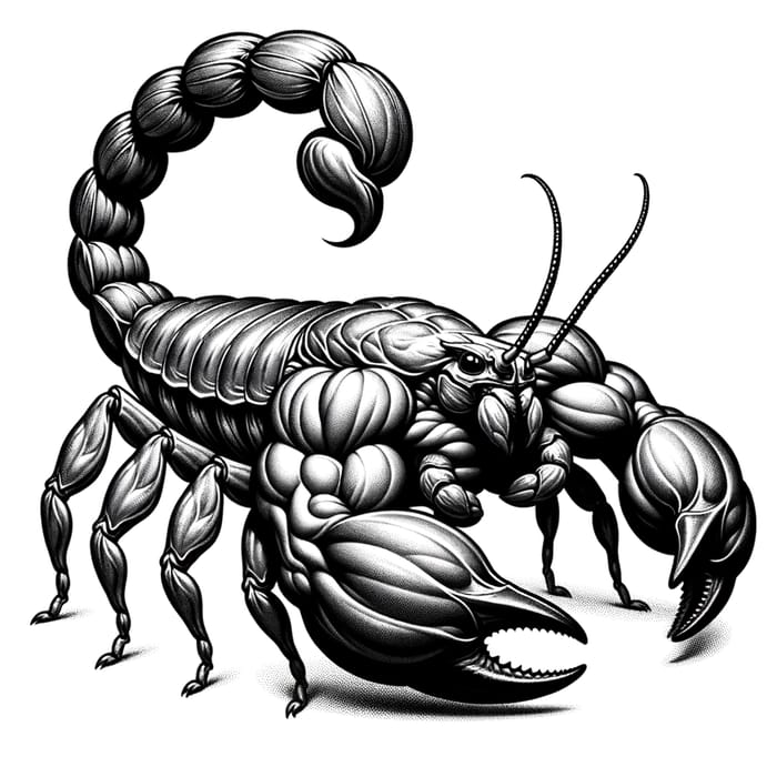 Muscular Scorpion: Robust Power and Strength