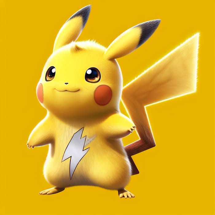 Mamadisimo Pikachu | Ultra-fit Yellow Rodent-Like Creature