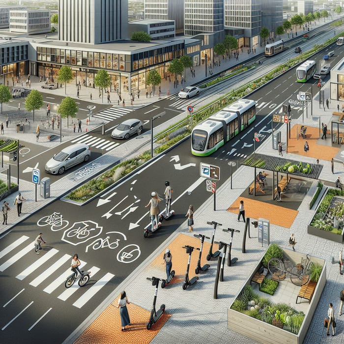 City Infrastructure for Micro Mobility: Enhancing Sustainable Transportation