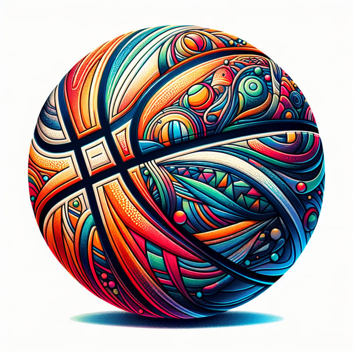 Eye-Catching Basketball with Unique Design Features