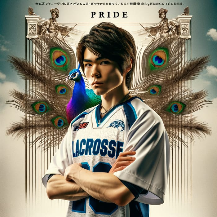Japanese Lacrosse Player as Sin of Pride Art