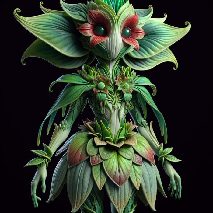 Captivating Lilligant - Enchanting Green Plant Creature