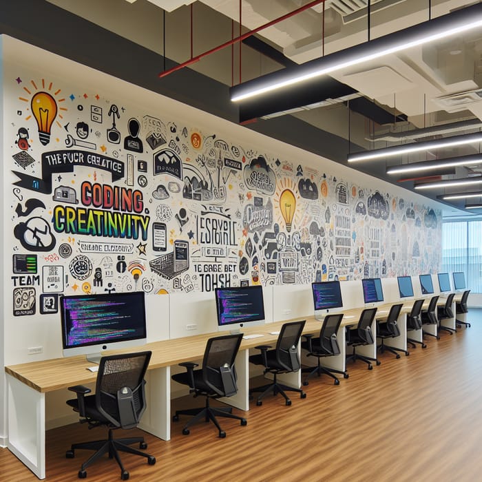 Modern Software Office Wall Design