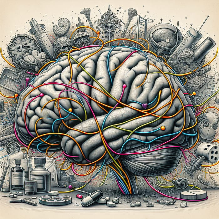 Understanding the Neurobiology of Addiction: Scientific Illustration
