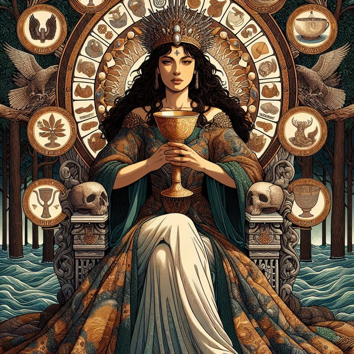 Earthy Queen: The Ace of Cups Tarot Card Personified