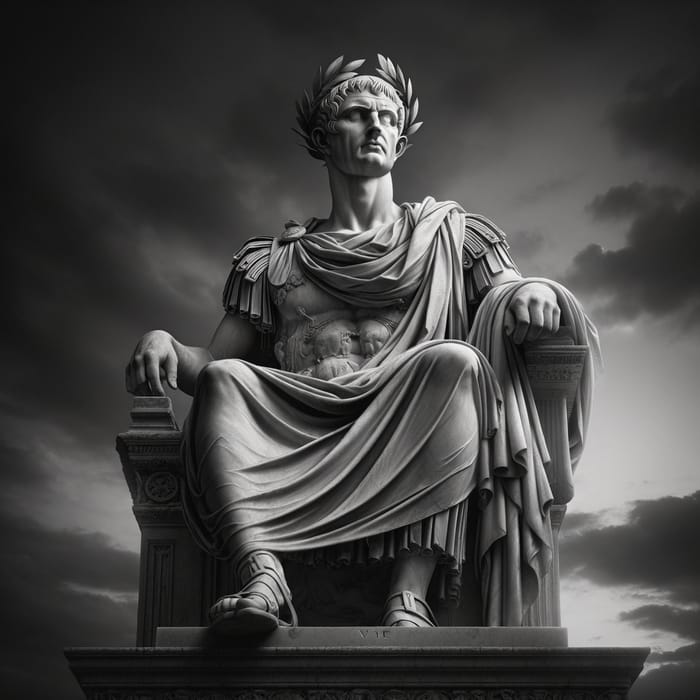 Ancient Roman Caesar Sculpture: Majestic Power and Legacy