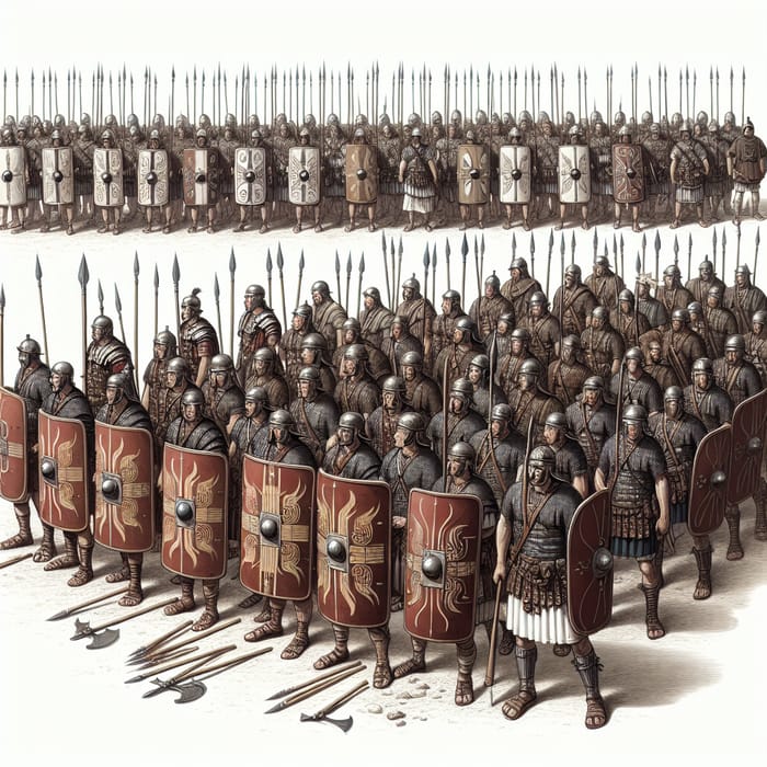 Roman & Viking Legion Formation | 1st Century CE