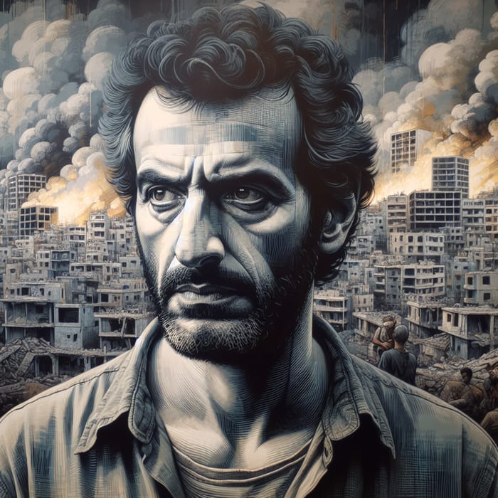 War Survivor in Beirut | Portrait of Resilience