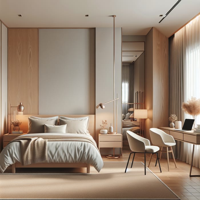 Stunning 5x5 Meter Bedroom Design in Minimalist Style