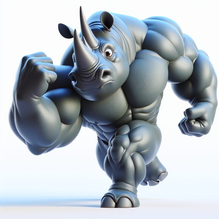 Create Resilient 3D Rhino Character