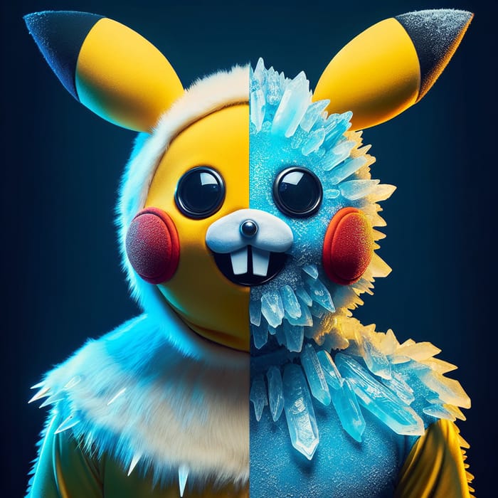 Pikachu in Sub-Zero Costume | Frosty Fusion