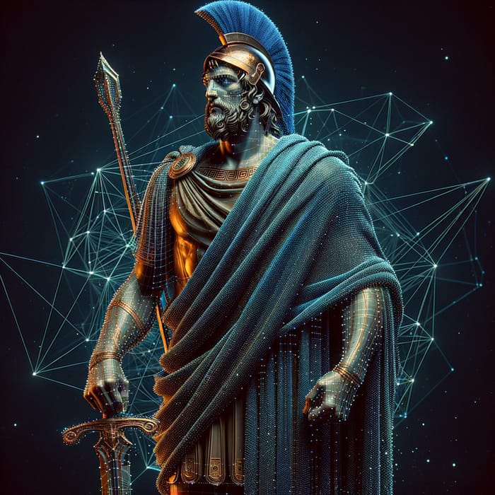 Web3 Odysseus: Greek Mythology Digital Art