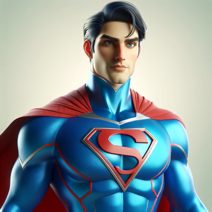 Ultimate Superhero Superman with Powers of Flight and Strength