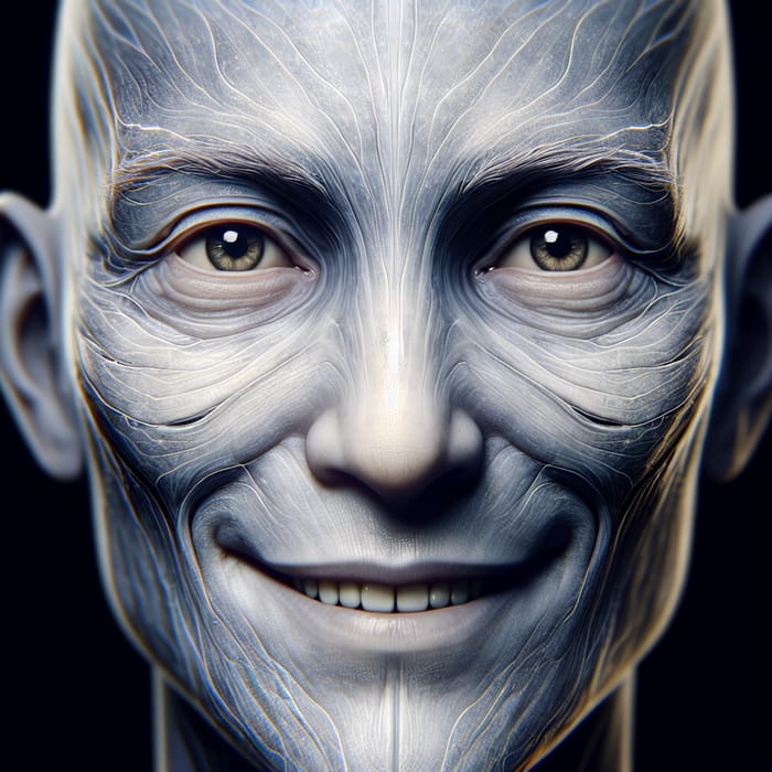 Smiling Ancient Wisdom Entity | Timeless Mystical Character