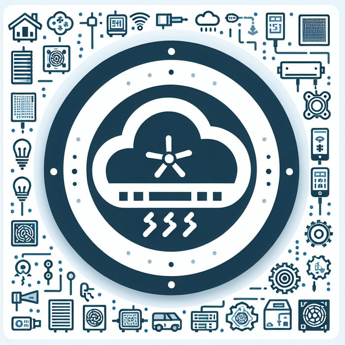 Ventilation Equipment Icon for Cloud Control
