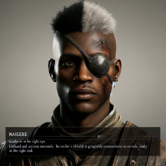 Resolute African Heritage Warrior | Unique Appearance