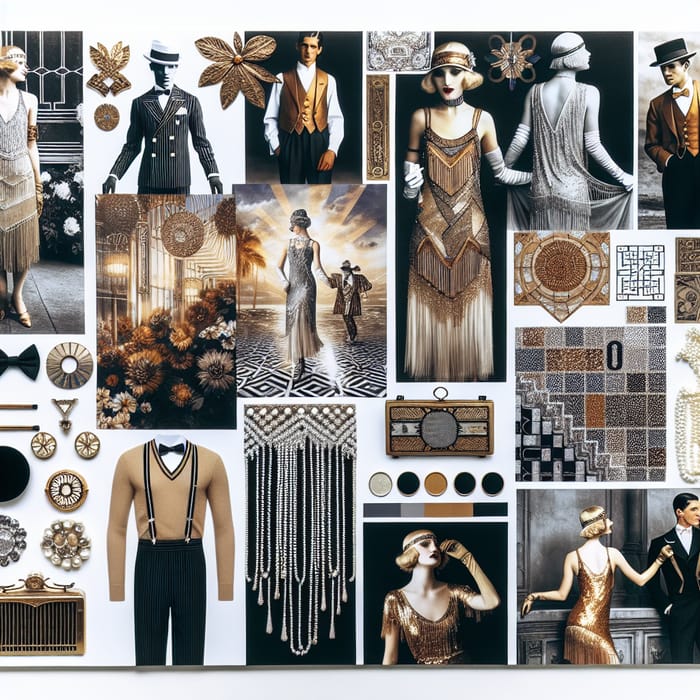 Captivating 1920s & Early 1930s Fashion Mood Board: Dance Showcase Attire