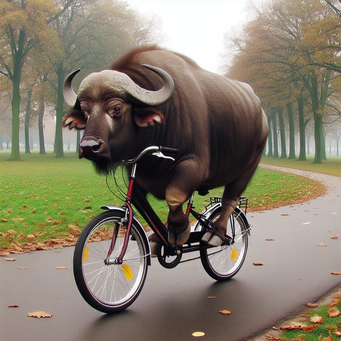 Buffalo Riding Bike | Park Adventure