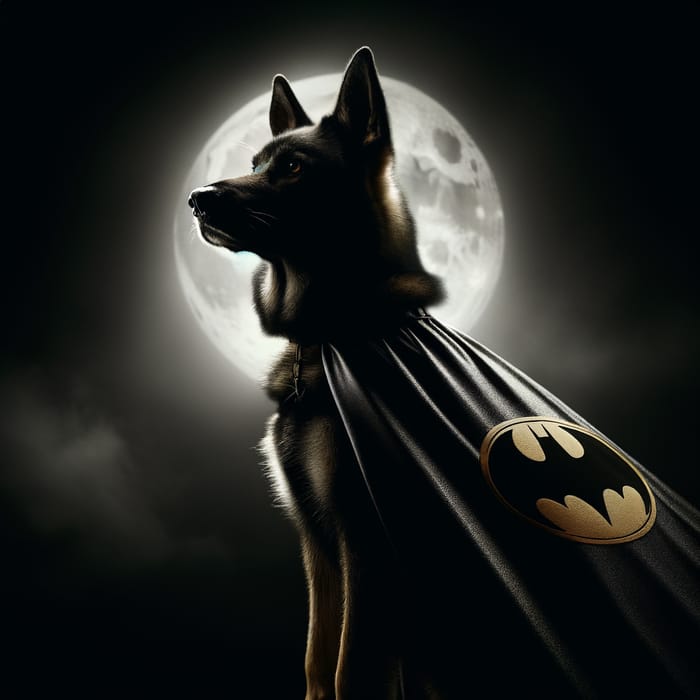 Batman Cape Dog: A Superhero Pup's Bravery