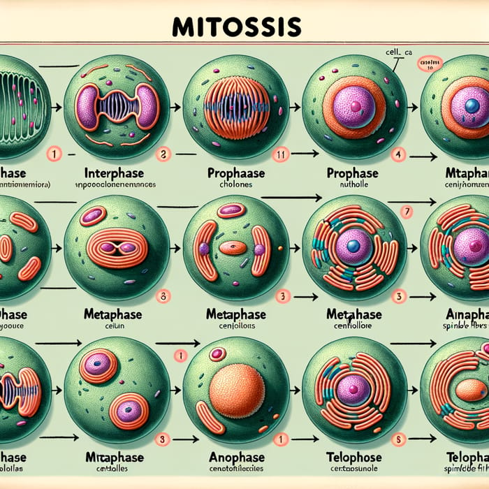 Mitosis Process Explained: Interphase to Telophase
