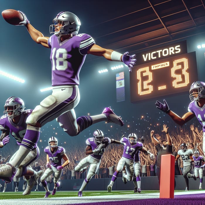Justin Jefferson Super Bowl-Winning Touchdown | Minnesota Vikings Victory