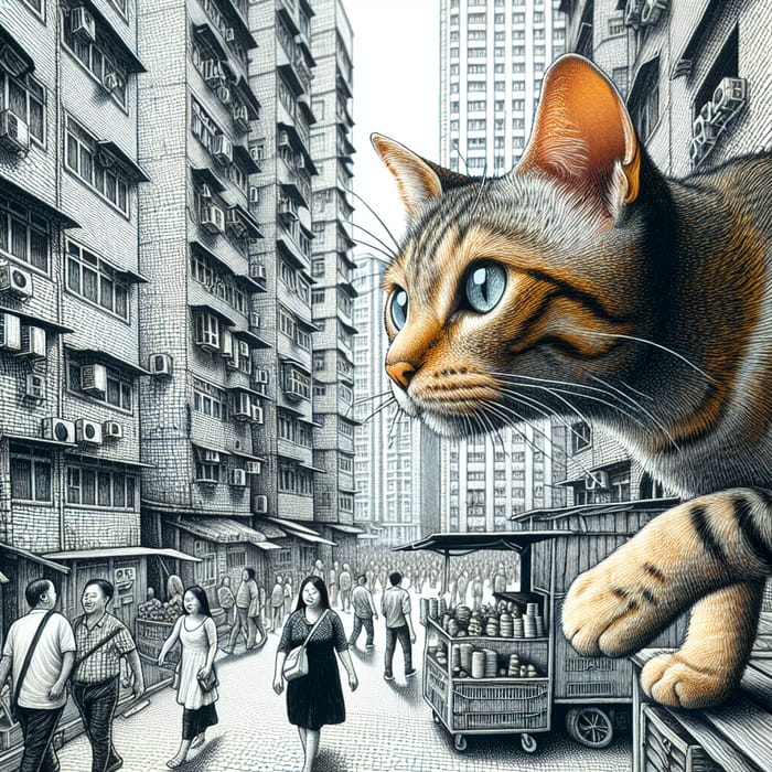 Curious Cat Explores the City | Urban Adventure