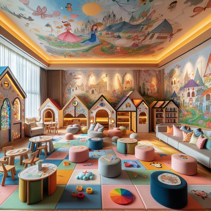 Fairy-Tale Hotel Kids Playhouse: Enchanting Decor