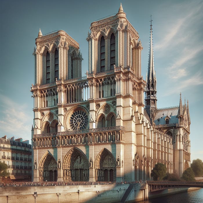 Notre Dame Cathedral Paris - Majestic French Gothic Architecture