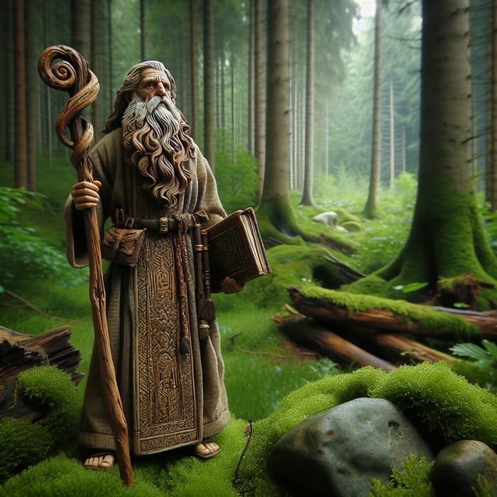 The Solitary Hermit: Wisdom in the Woods