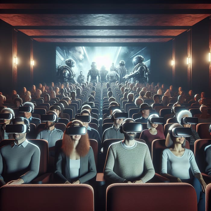 Immersive Virtual Reality Cinema Experience