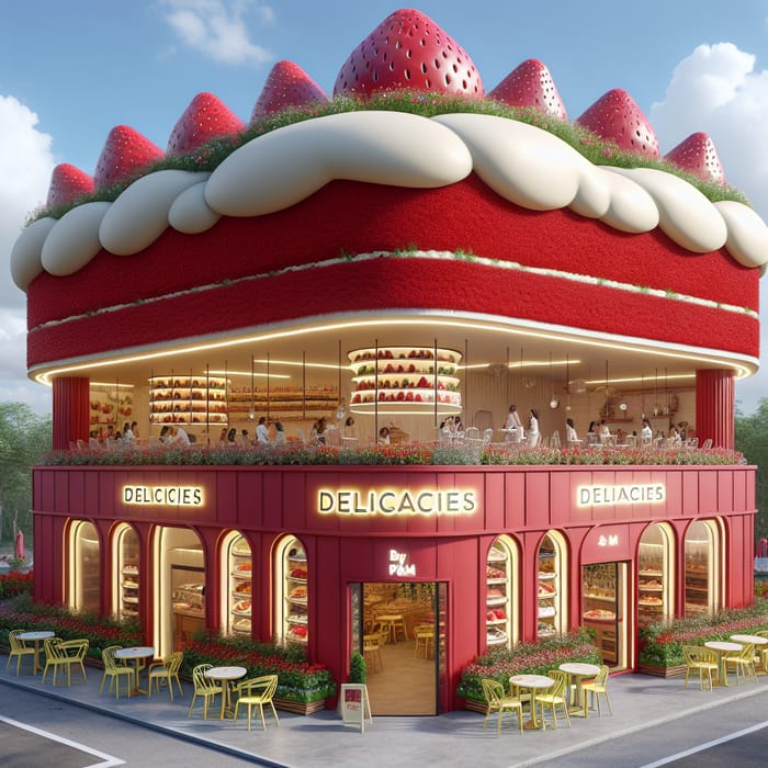 Giant Red Velvet Cake Restaurant | Delicacies by Patrick&Marie
