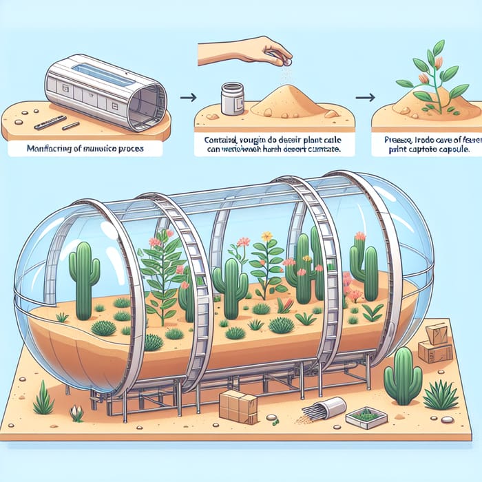 Desert Plant Cultivation Capsule Manufacturing for Desert Flora