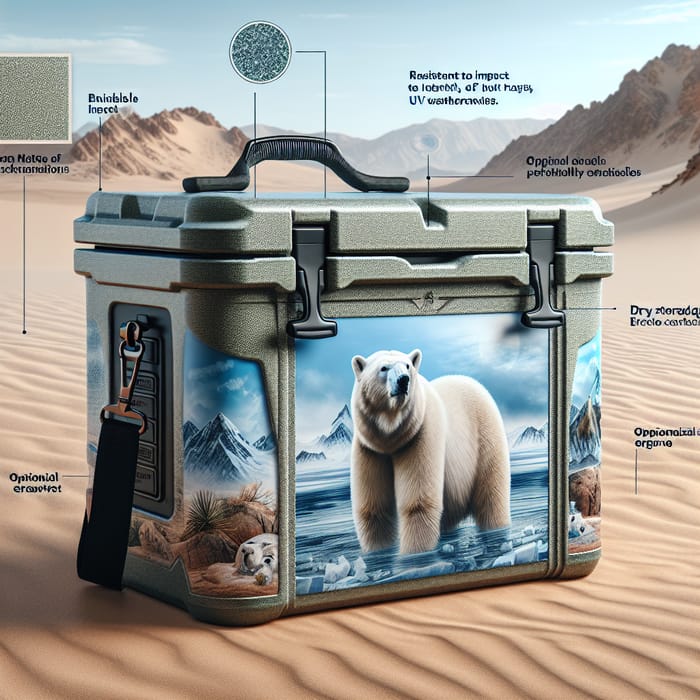 Arctic Bear Cooler - Heavy-Duty Design for Desert Adventures