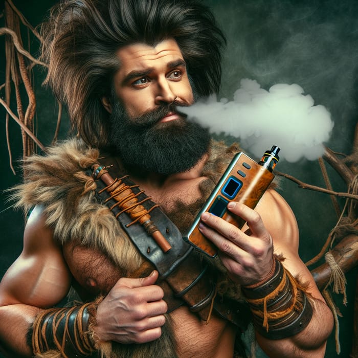 Barbarian Vaping Pod - Clash of Clans Character Design