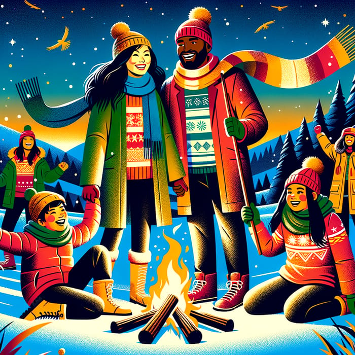 Family New Year Hike: Campfire Celebration
