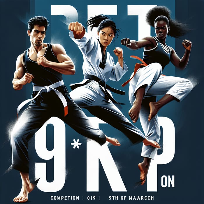 Diverse Taekwondo Competition on March 9th