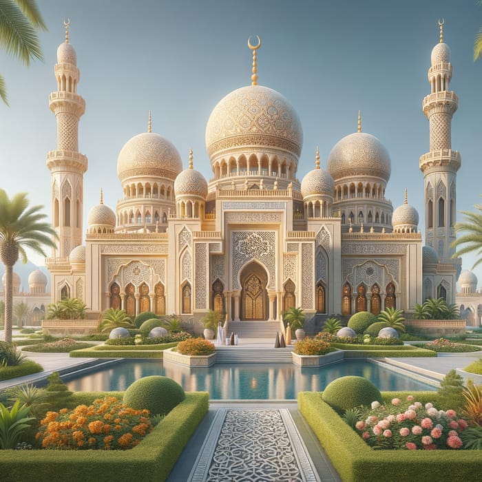 Elegant Islamic Architecture: Tradition & Serenity
