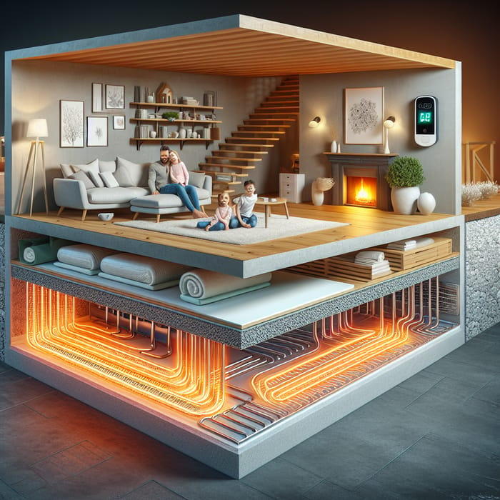 Efficient Underfloor Heating Upgrade for Modern Interiors