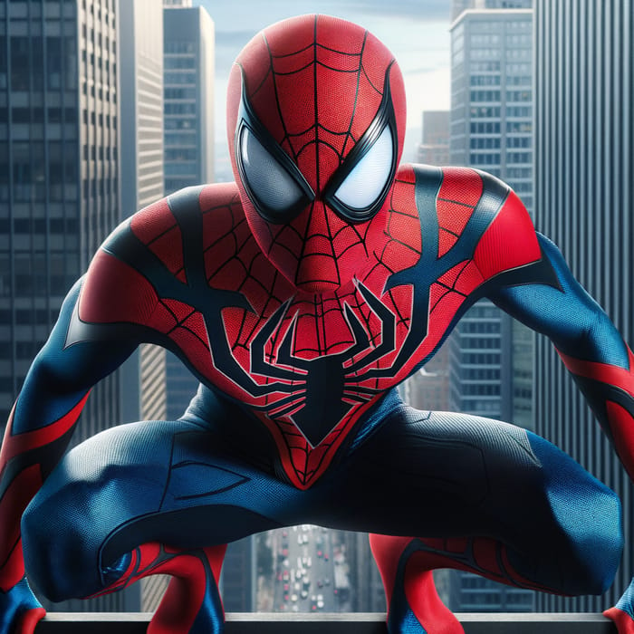 Spiderman - Acrobatic Superhero Climbing Walls