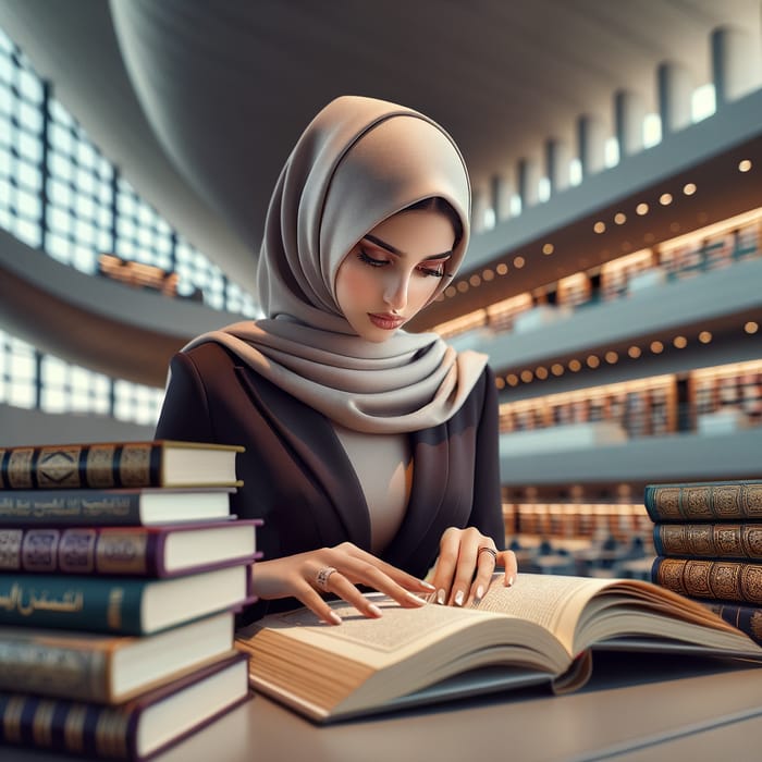 Qatari Woman Pursuing Excellence | Knowledge and Success