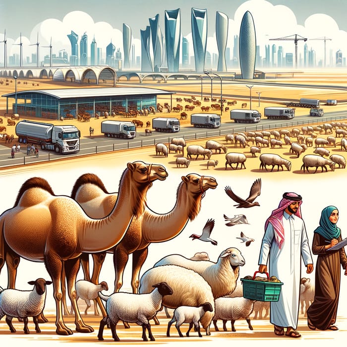 Animal Production in Qatar: Livestock Farming & Infrastructure