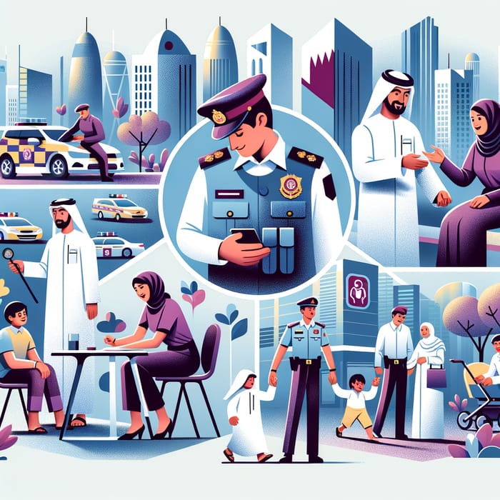 Police Service in Qatar | Safety Scenes